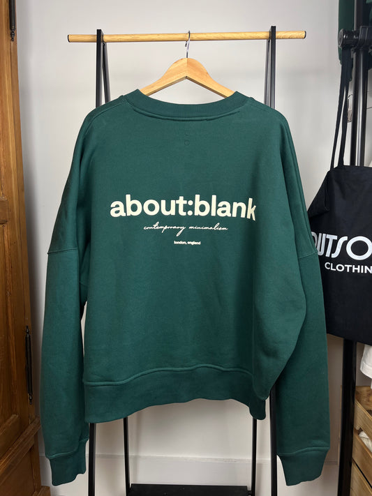 About:Blank Green Sweatshirt - XL