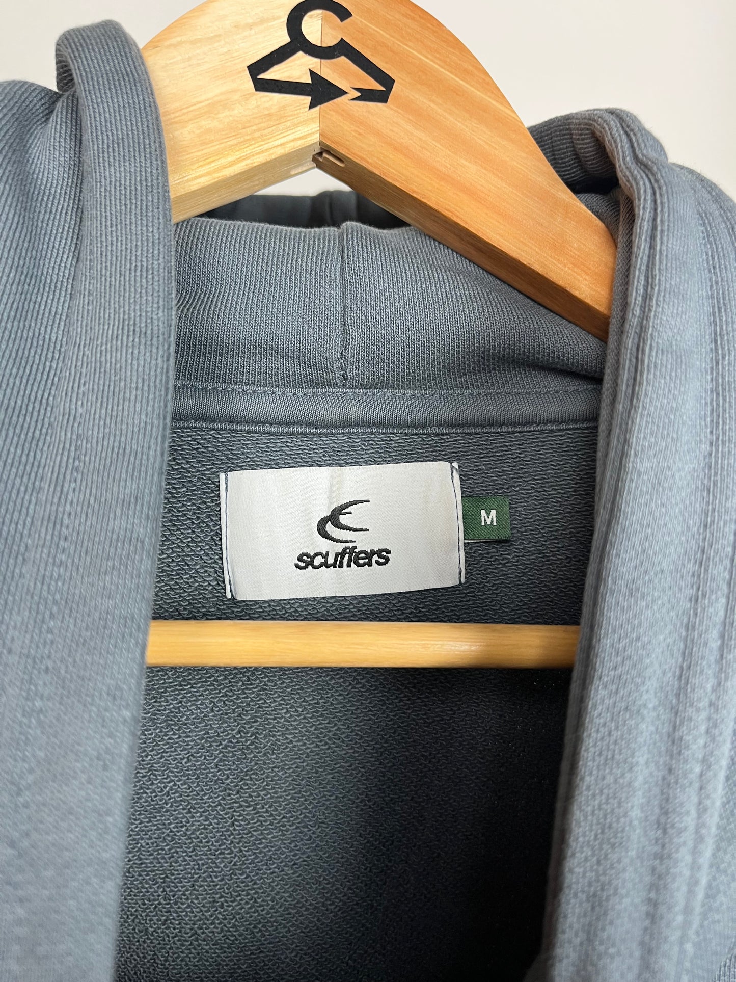 Scuffers Blue Hoodie - Medium