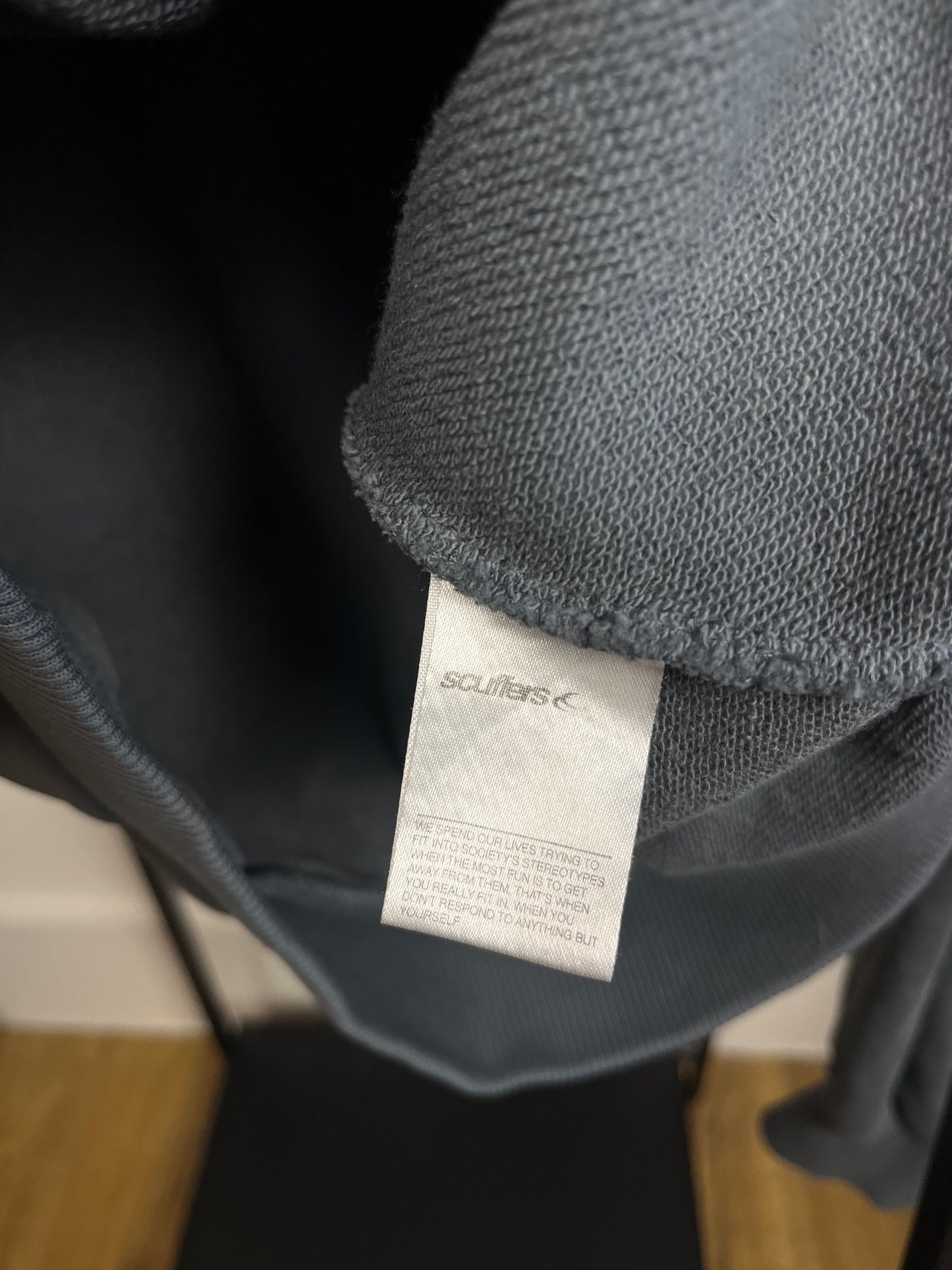 Scuffers Blue Hoodie - Medium