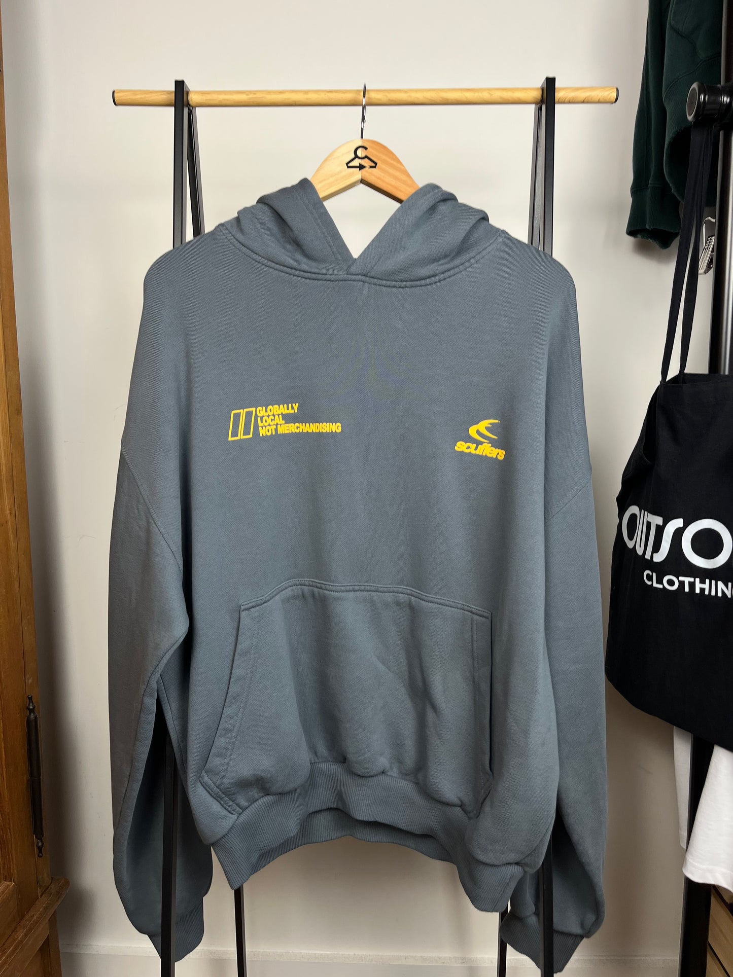 Scuffers Blue Hoodie - Medium