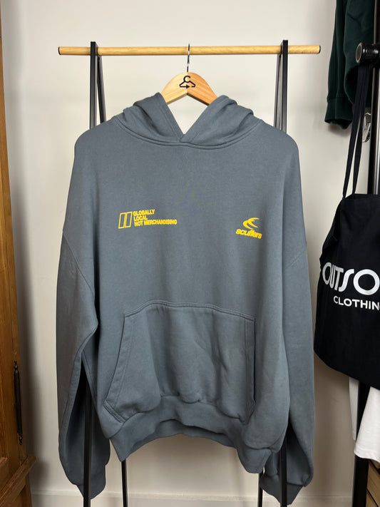 Scuffers Blue Hoodie - Medium