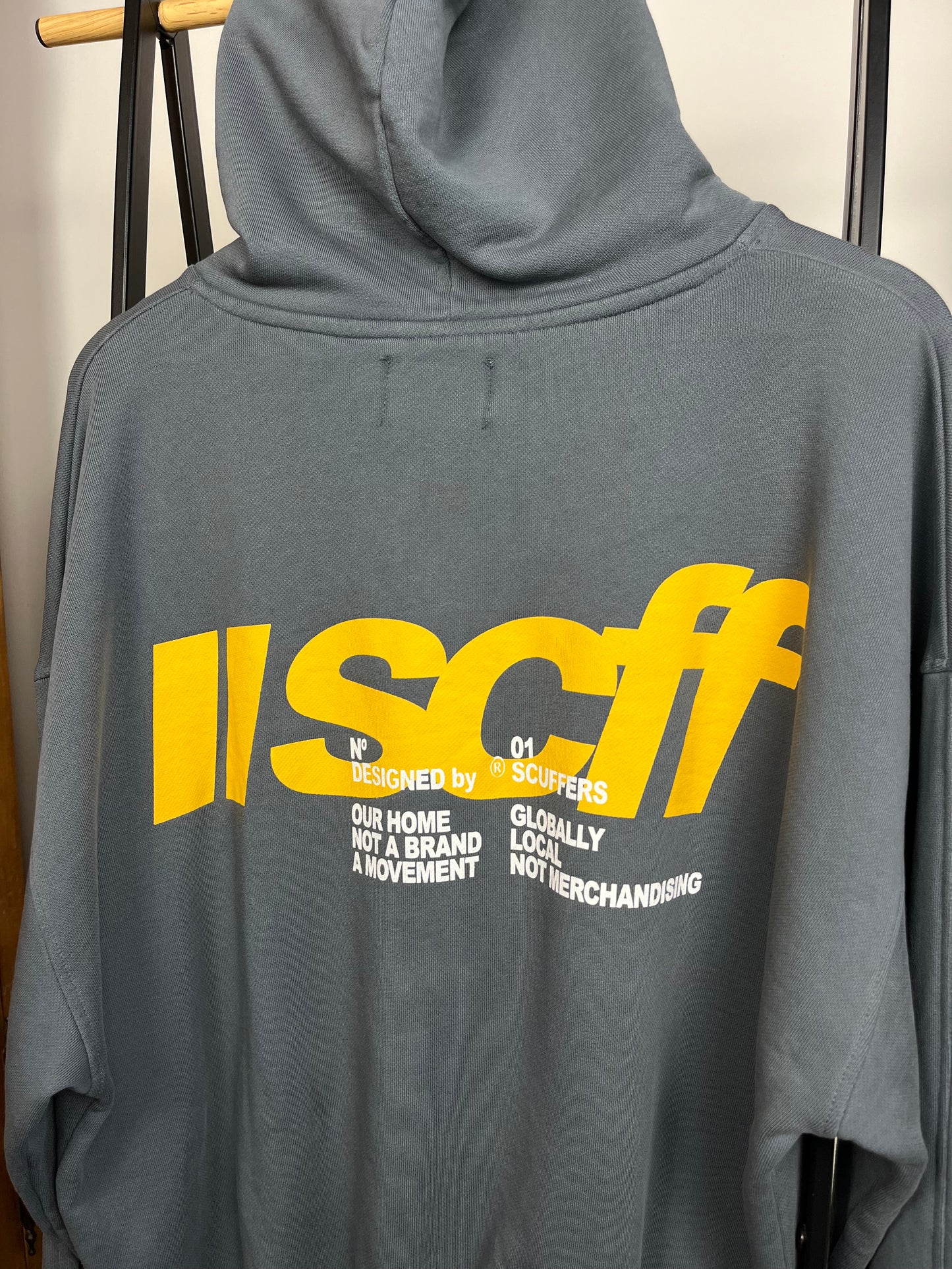 Scuffers Blue Hoodie - Medium