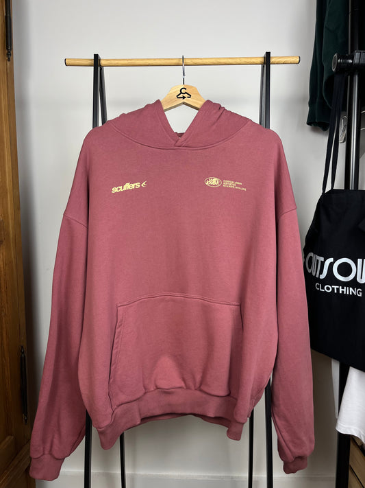 Scuffers Burgundy Hoodie - Large