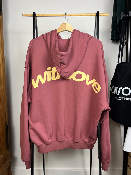 Scuffers Burgundy Hoodie - Large