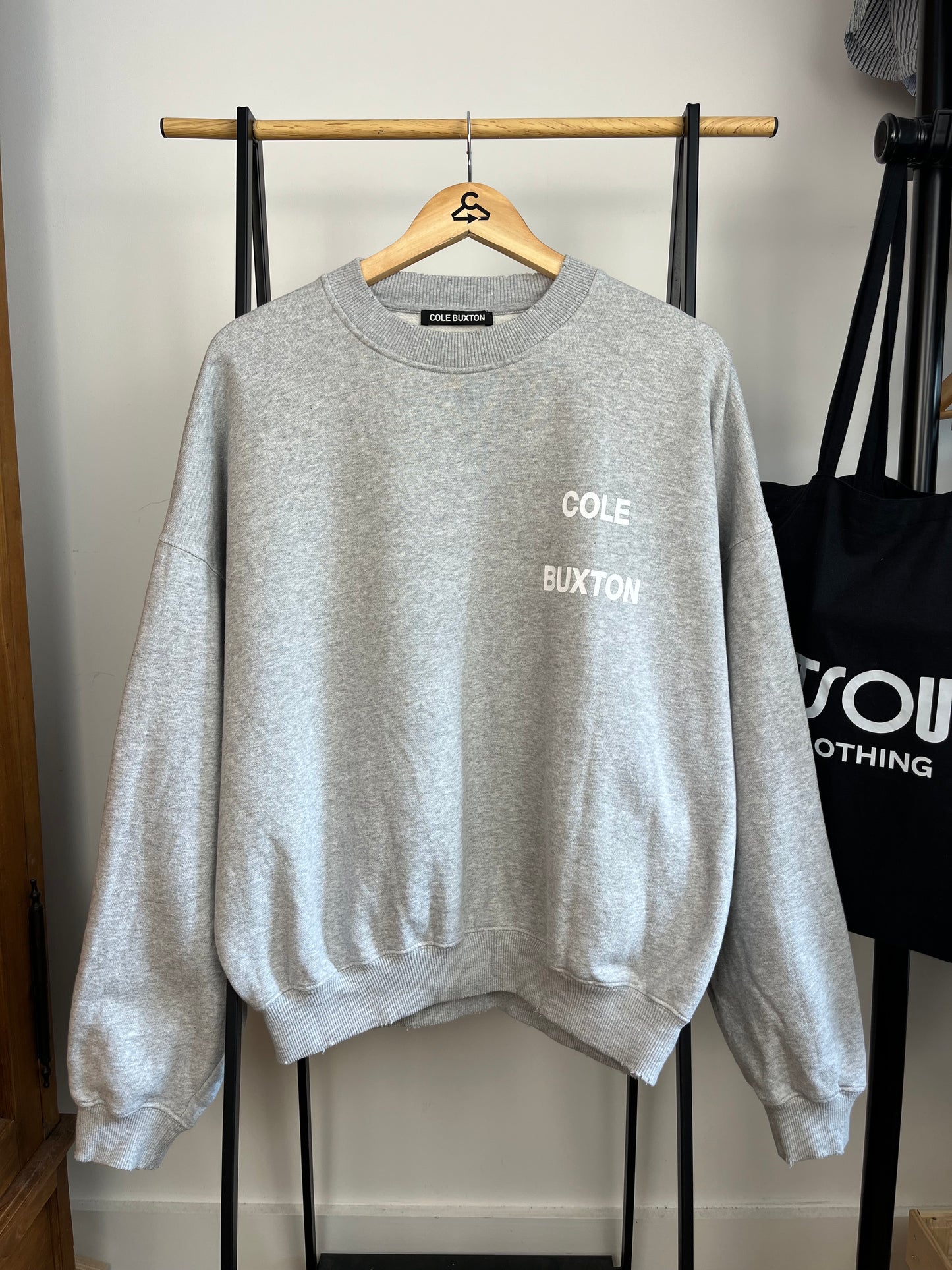 Cole Buxton Grey Sweatshirt - Small