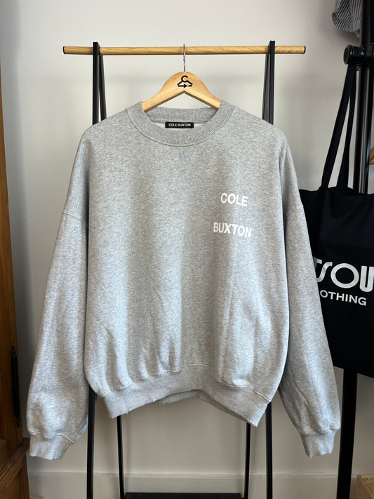 Cole Buxton Grey Sweatshirt - Small