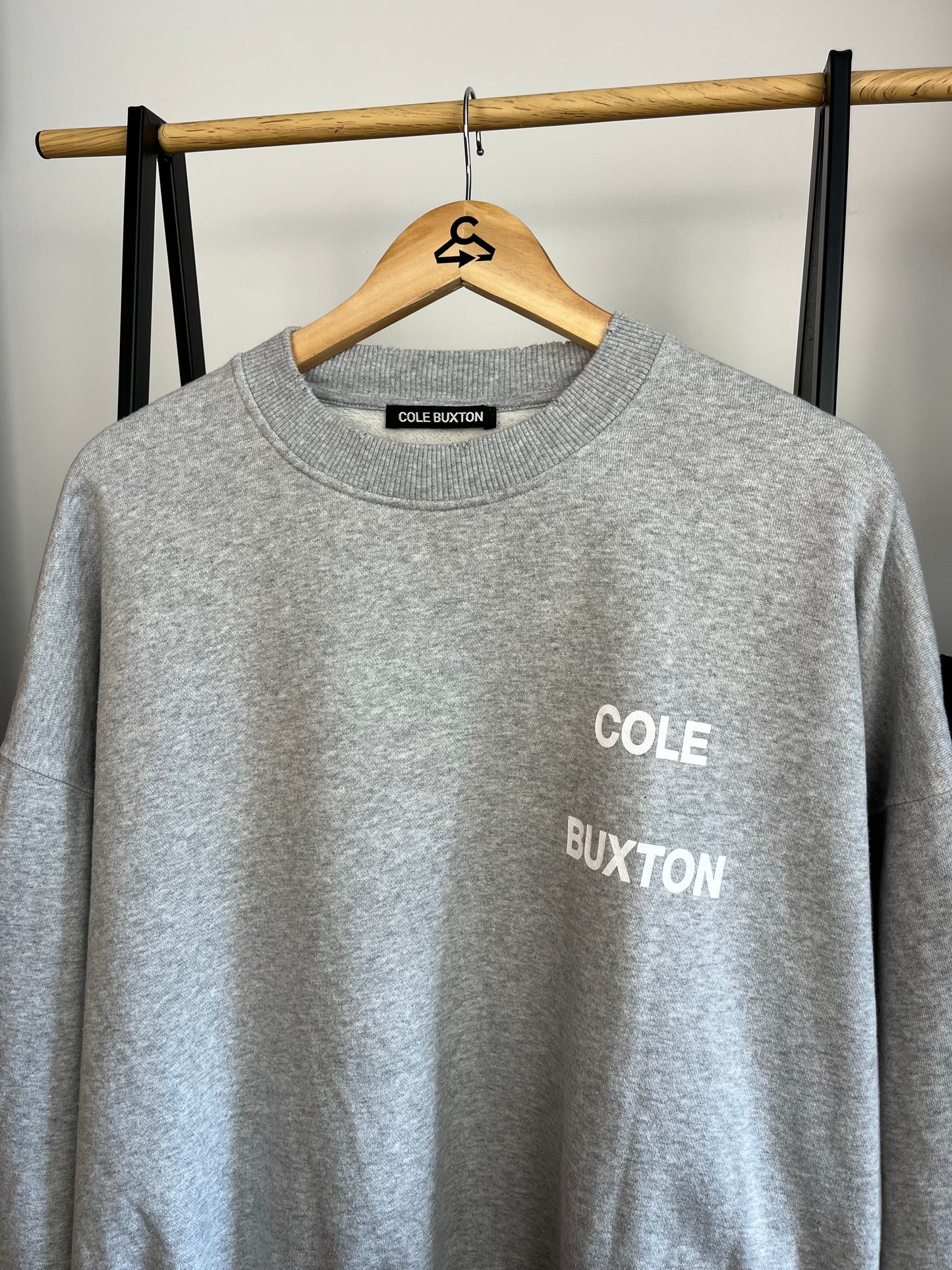 Cole Buxton Grey Sweatshirt - Small