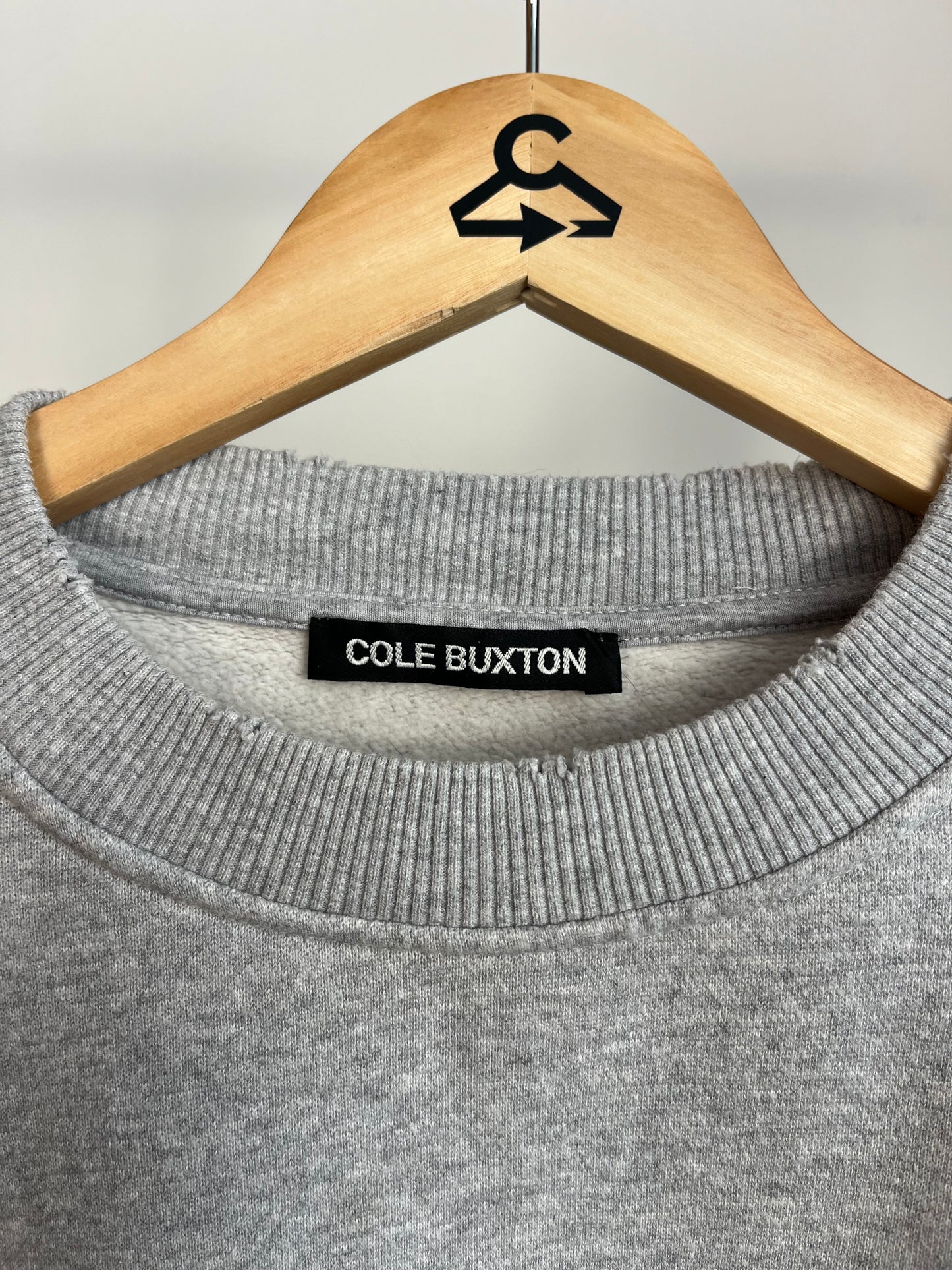 Cole Buxton Grey Sweatshirt - Small