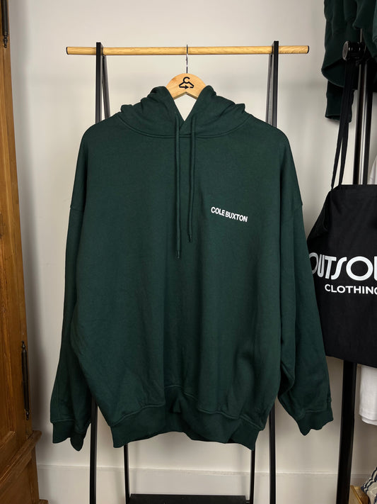 Cole Buxton Green Hoodie - Medium