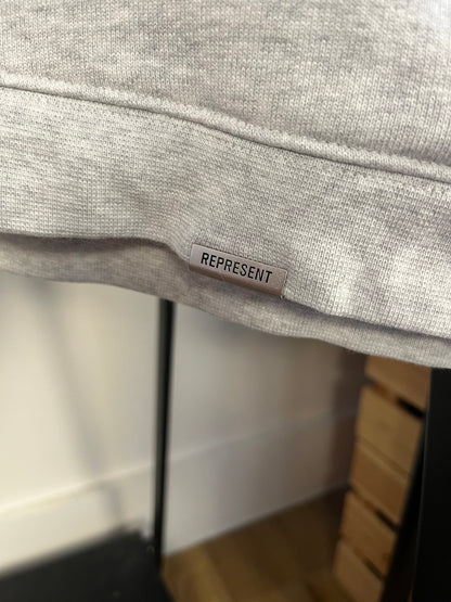 Represent Grey Initial 1/4 Zip - Medium