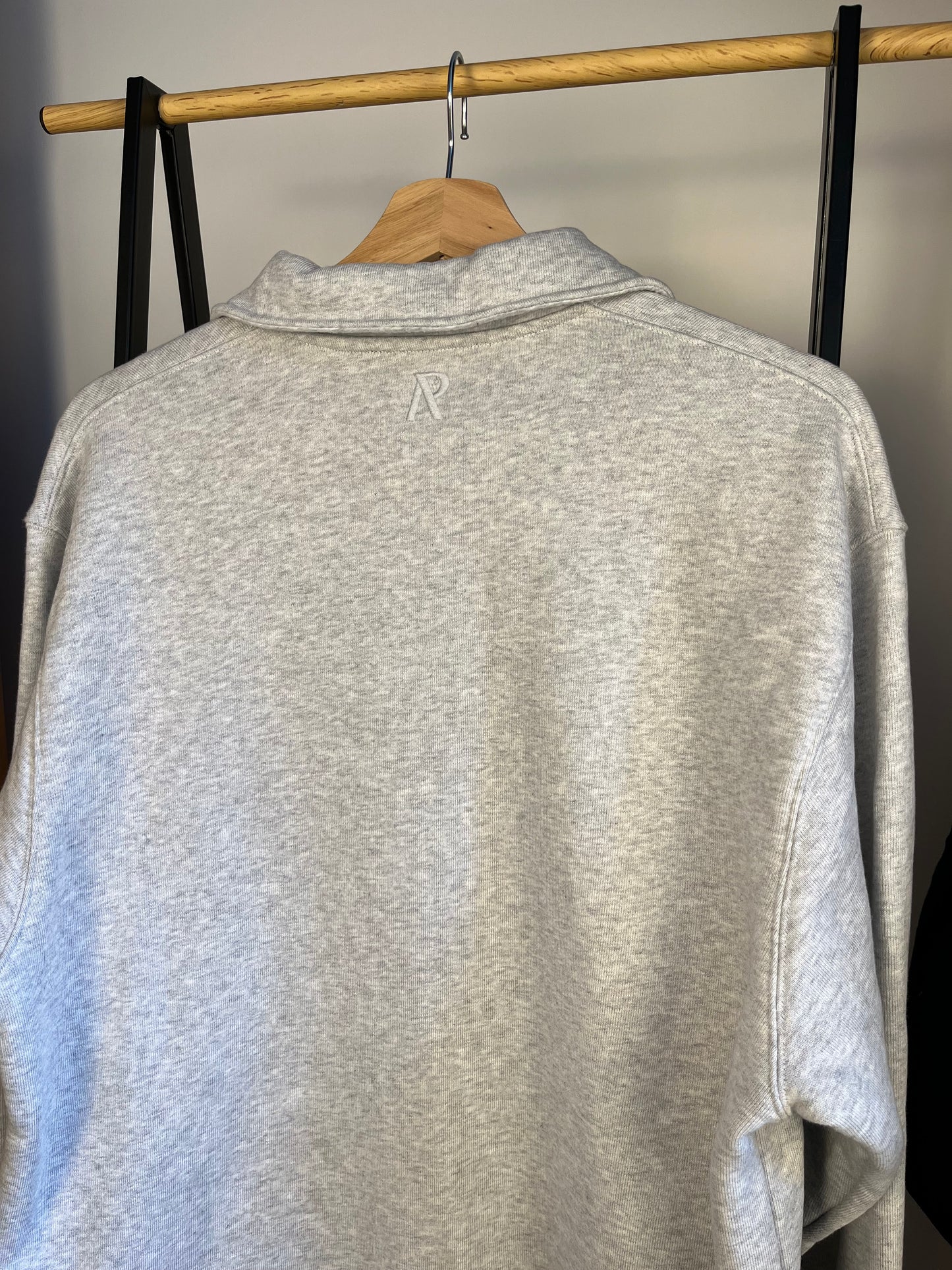 Represent Grey Initial 1/4 Zip - Medium