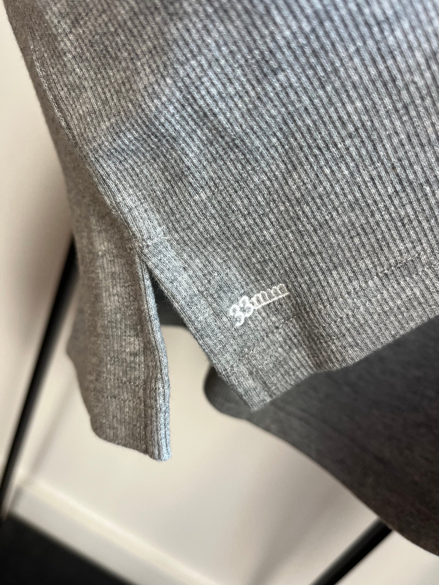 33mm Grey Polo - Medium