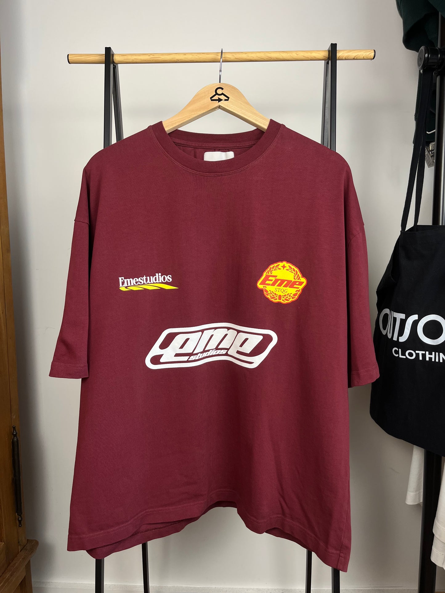 EME Burgundy T-shirt - Large