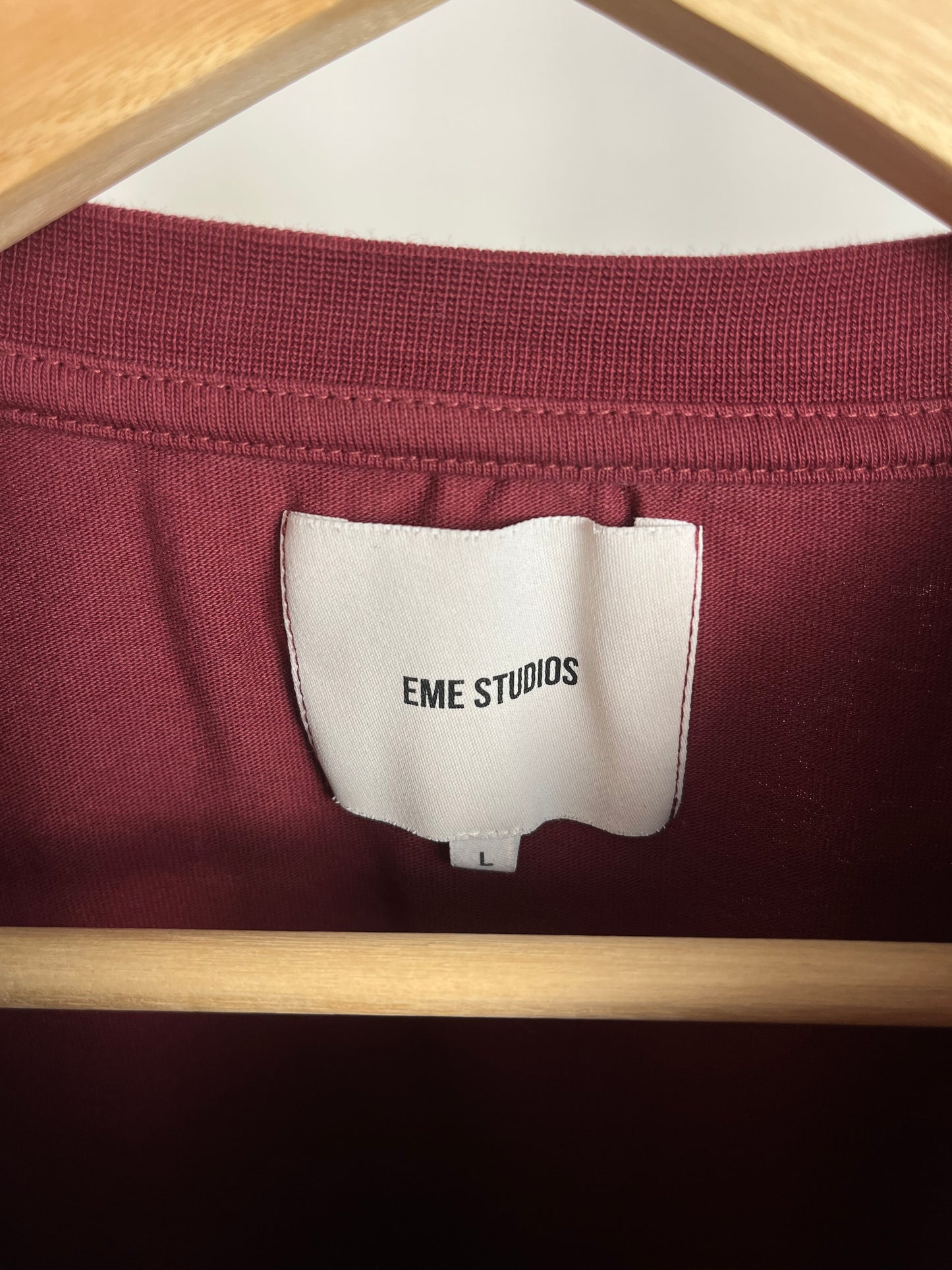 EME Burgundy T-shirt - Large