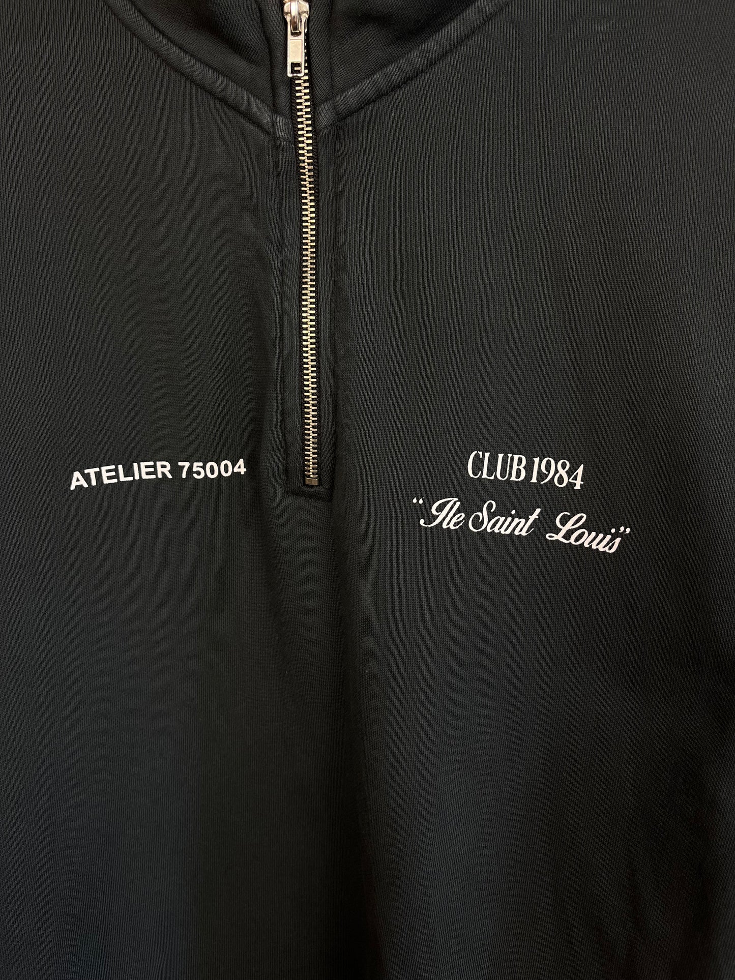 Club 1984 Navy/Dark Grey 1/4 Zip - Large