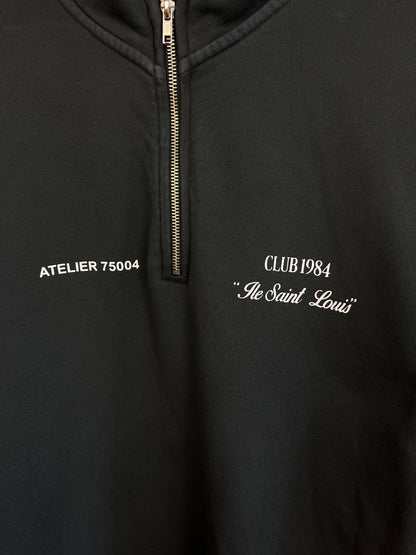 Club 1984 Navy/Dark Grey 1/4 Zip - Large