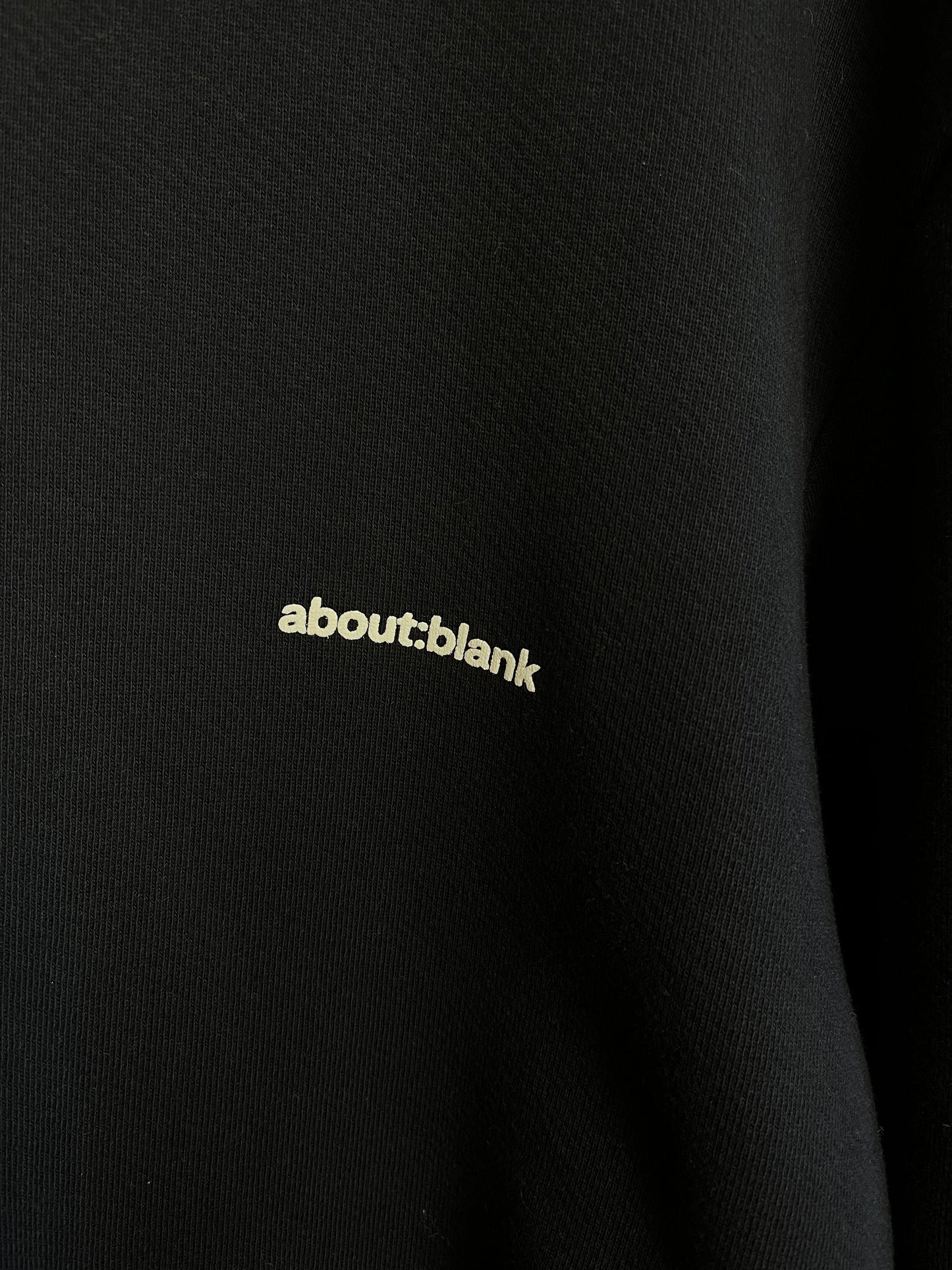 About:Blank Black Sweatshirt - Medium