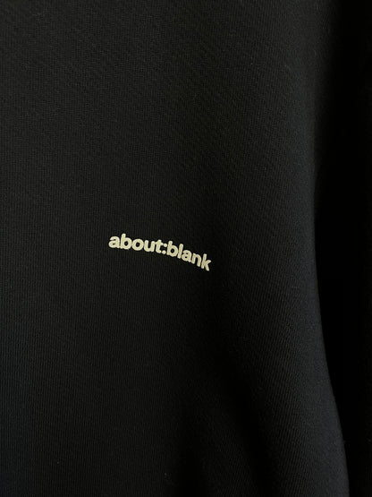 About:Blank Black Sweatshirt - Medium