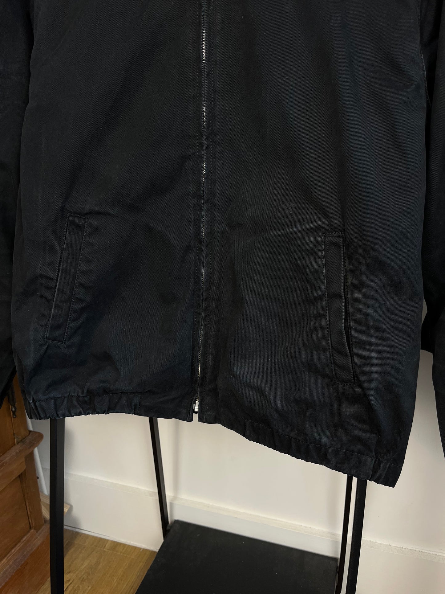 Carhartt Washed Black Jacket - Medium