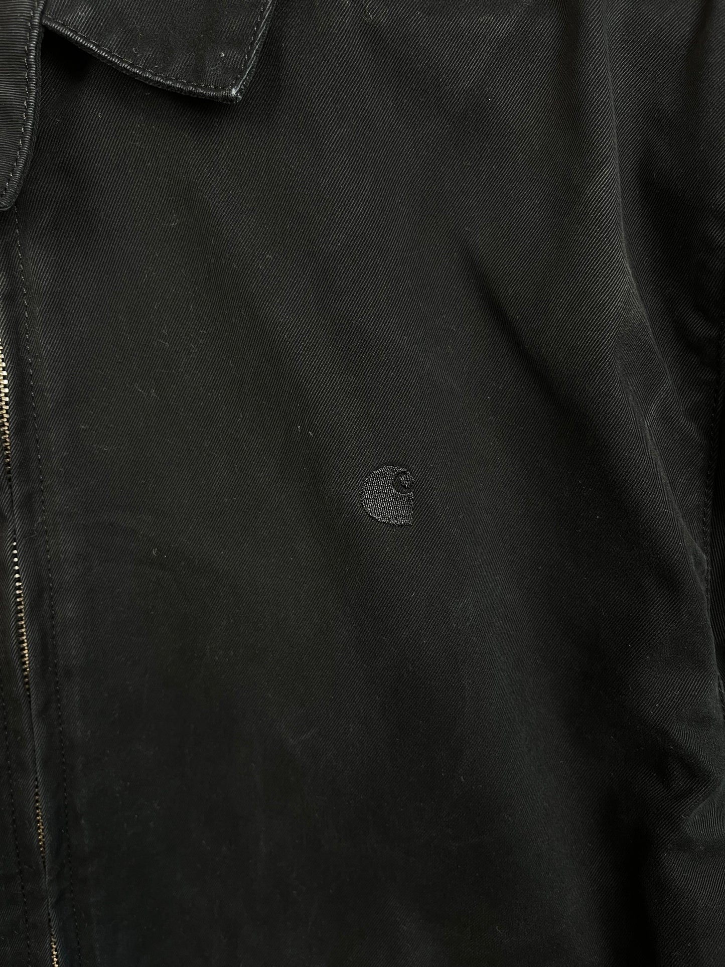 Carhartt Washed Black Jacket - Medium
