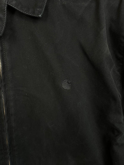 Carhartt Washed Black Jacket - Medium