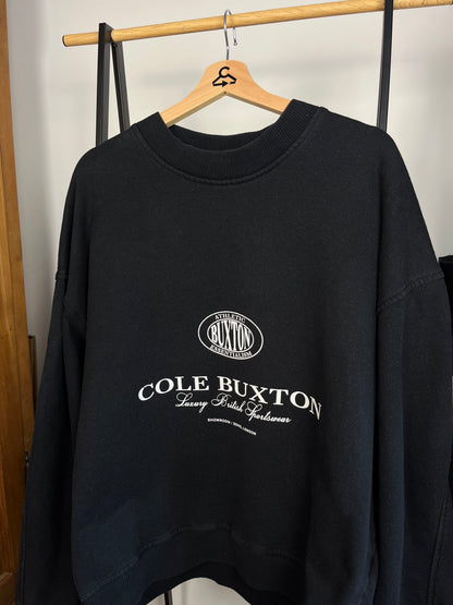 Cole Buxton Black Sweatshirt - Large