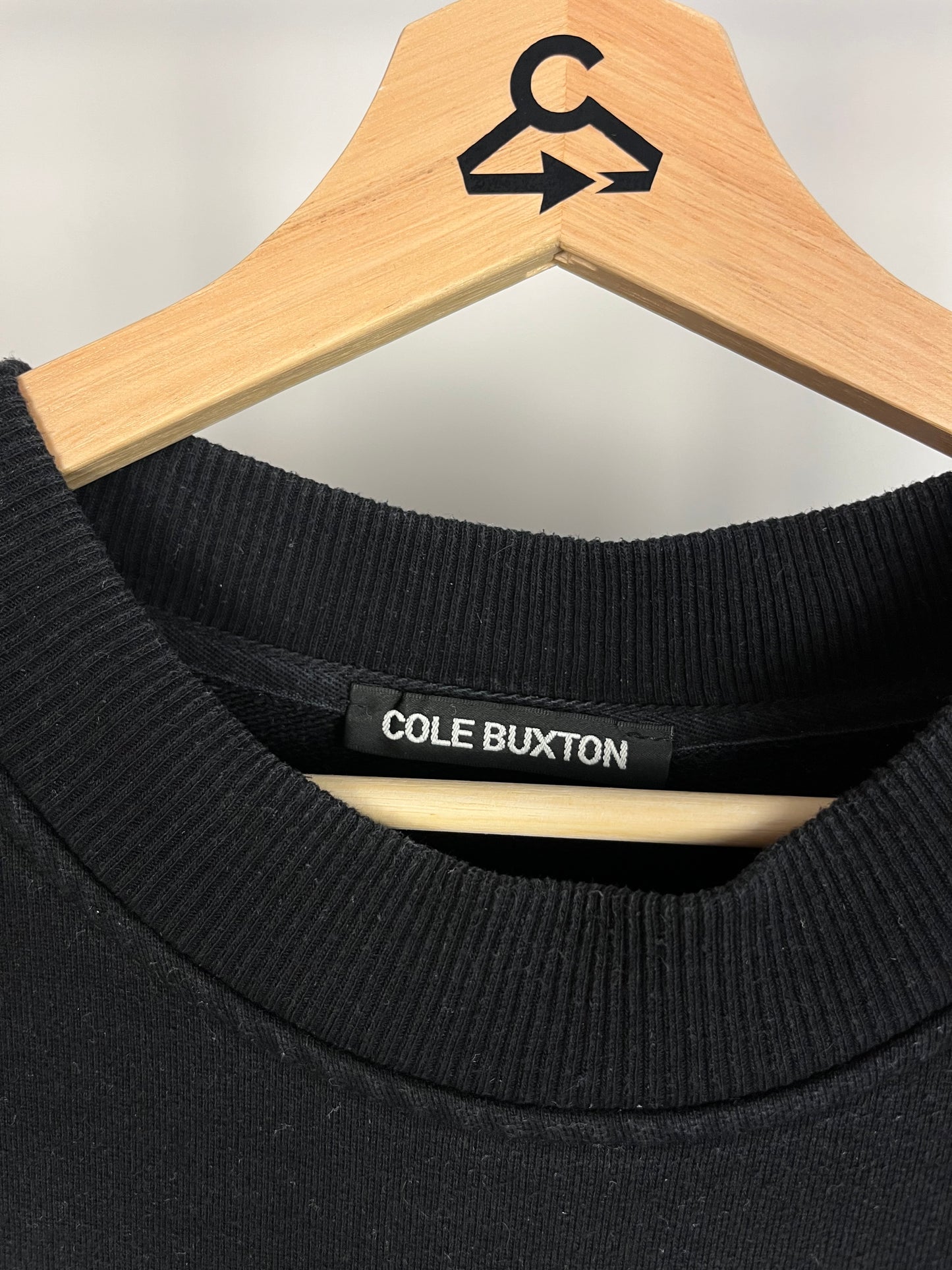 Cole Buxton Black Sweatshirt - Large