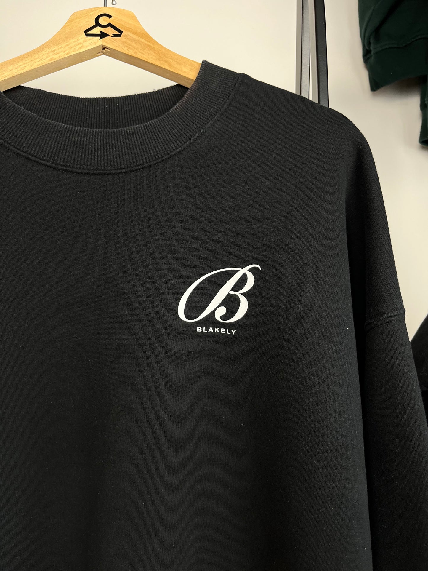 Blakely Black Sweatshirt - Large