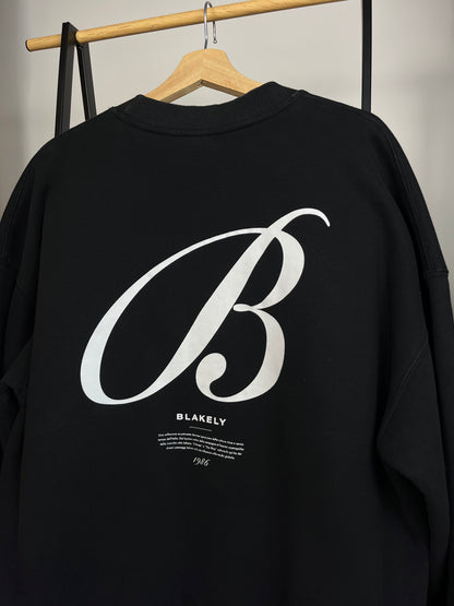 Blakely Black Sweatshirt - Large