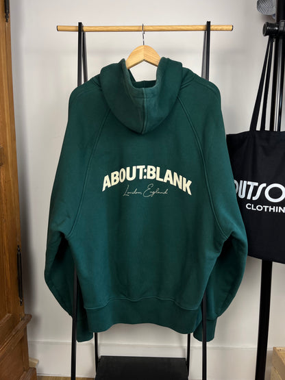 About:Blank Green Hoodie - Large