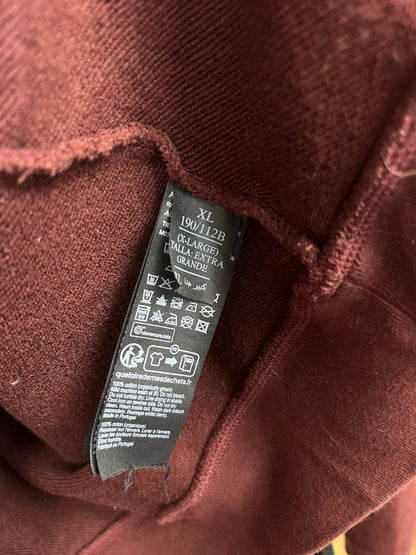 All Saints Burgundy Sweatshirt - XL