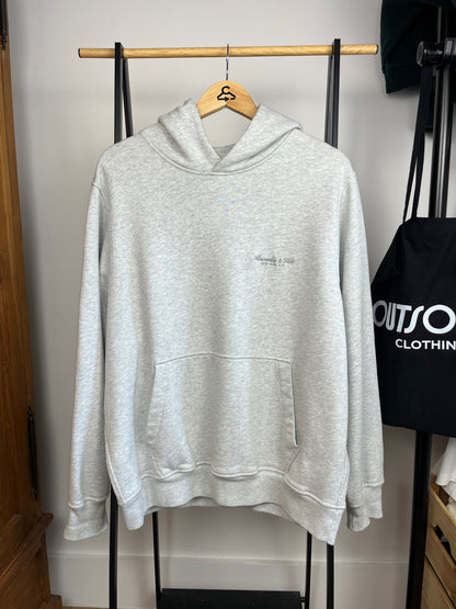 Abercrombie Grey Hoodie - Large