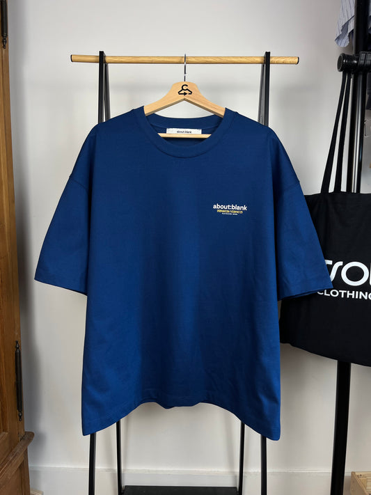 About:Blank Blue T-Shirt - Large