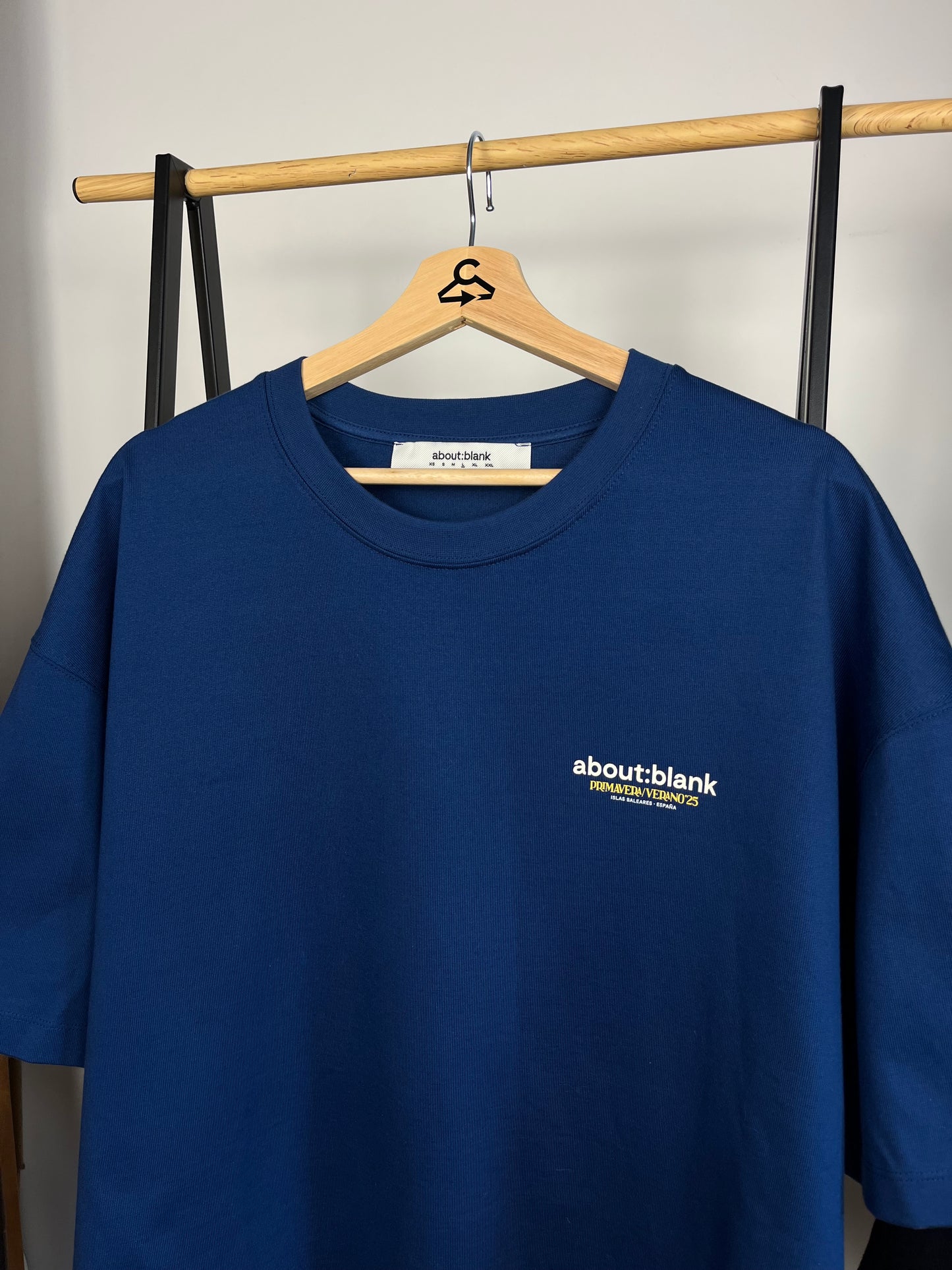About:Blank Blue T-Shirt - Large