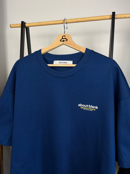 About:Blank Blue T-Shirt - Large