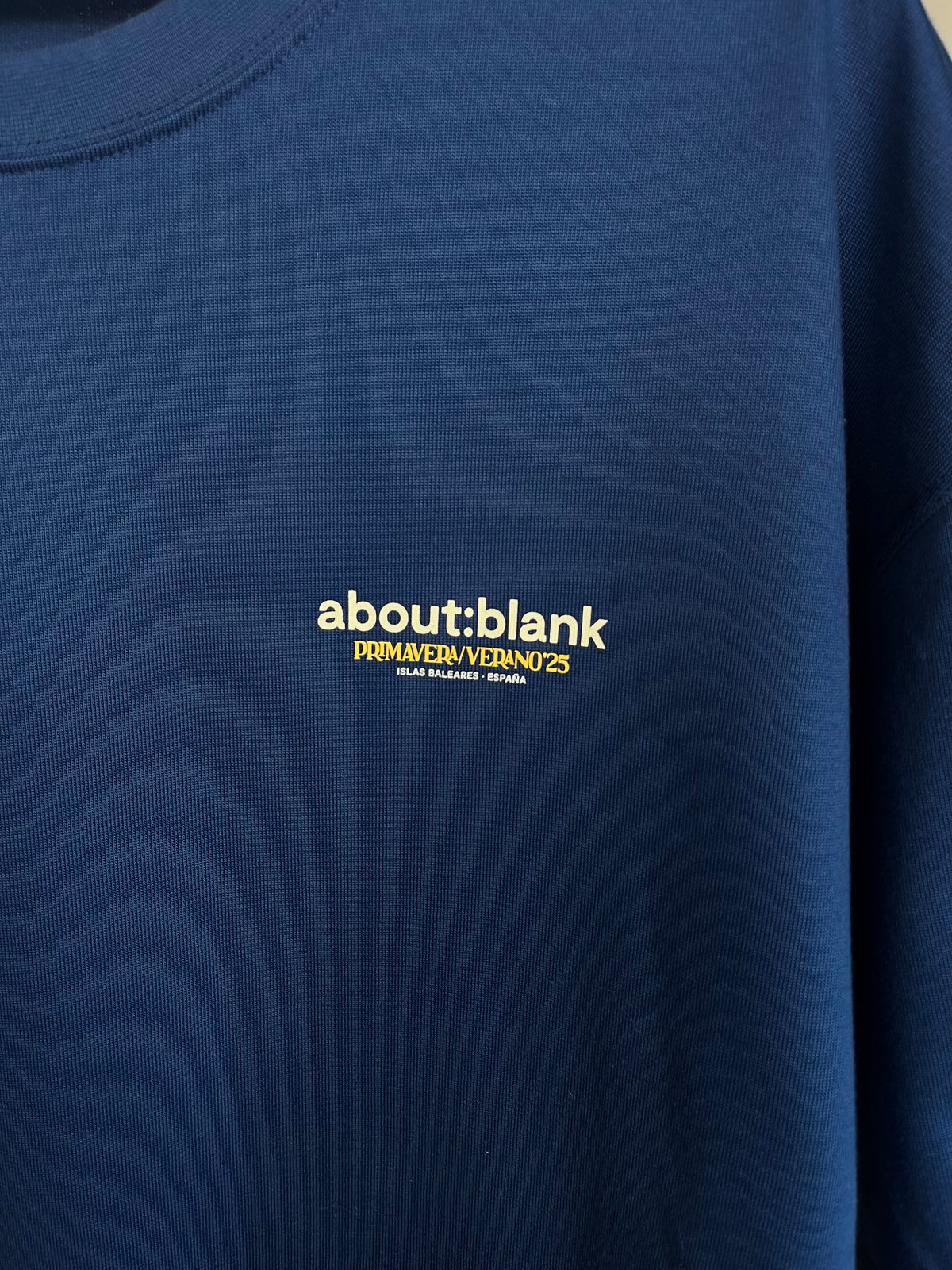 About:Blank Blue T-Shirt - Large