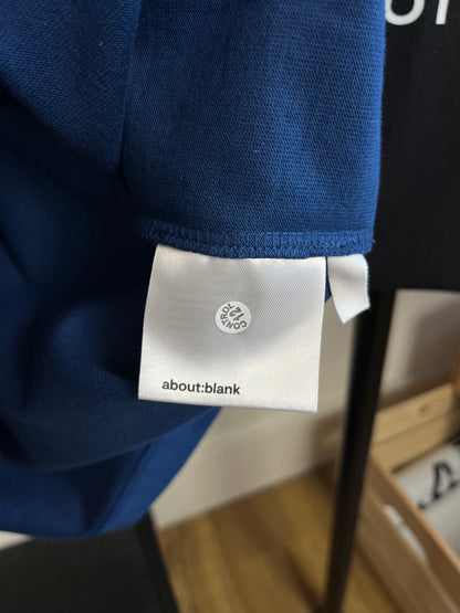 About:Blank Blue T-Shirt - Large