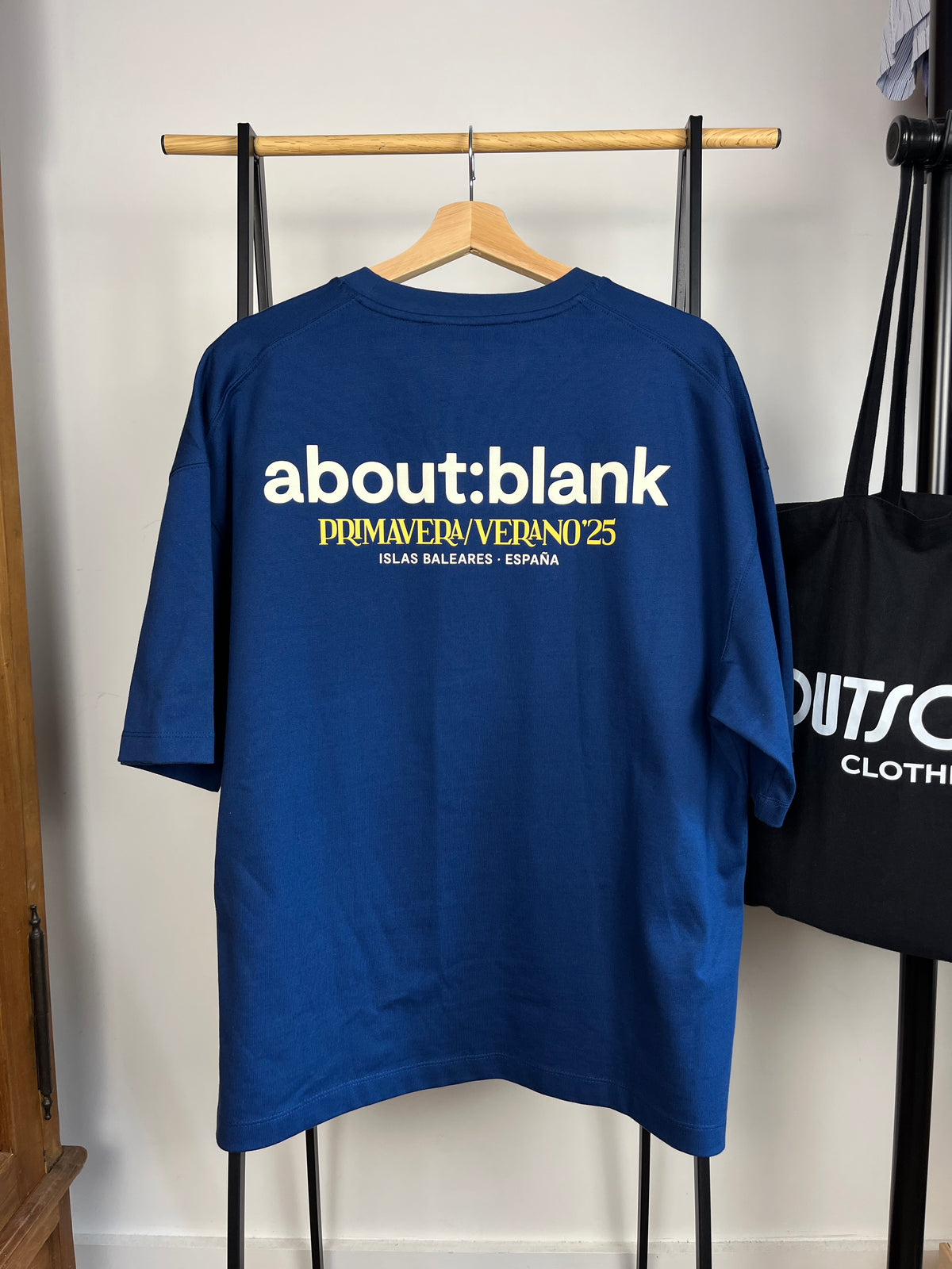 About:Blank Blue T-Shirt - Large