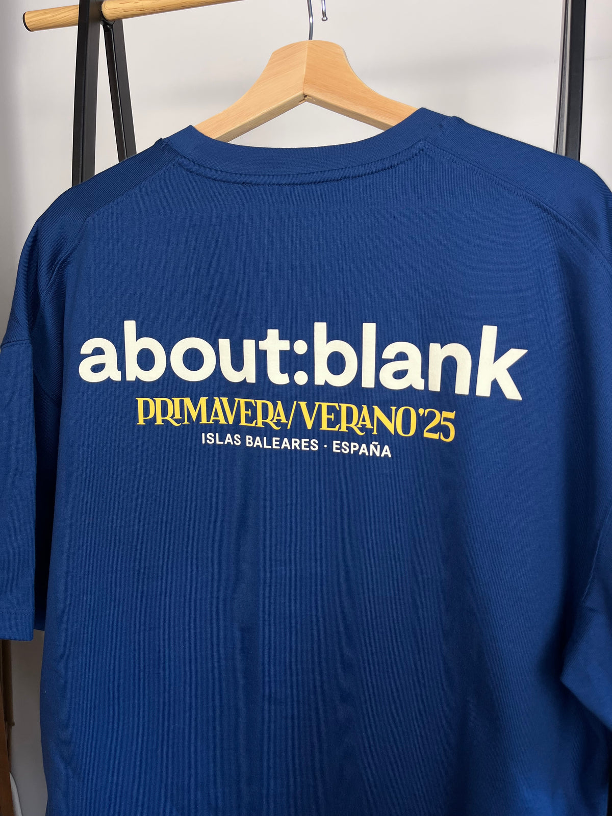 About:Blank Blue T-Shirt - Large