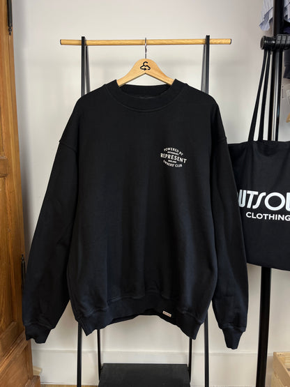 Represent Black Sweatshirt - Large