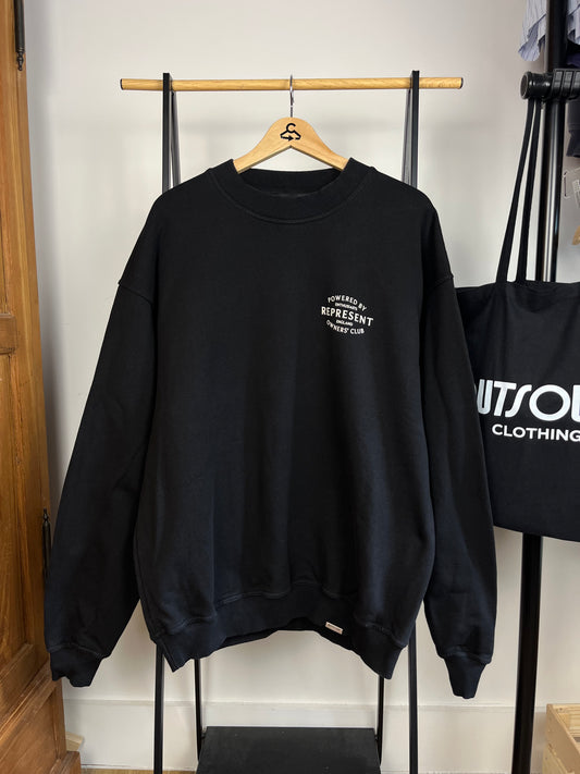 Represent Black Sweatshirt - Large