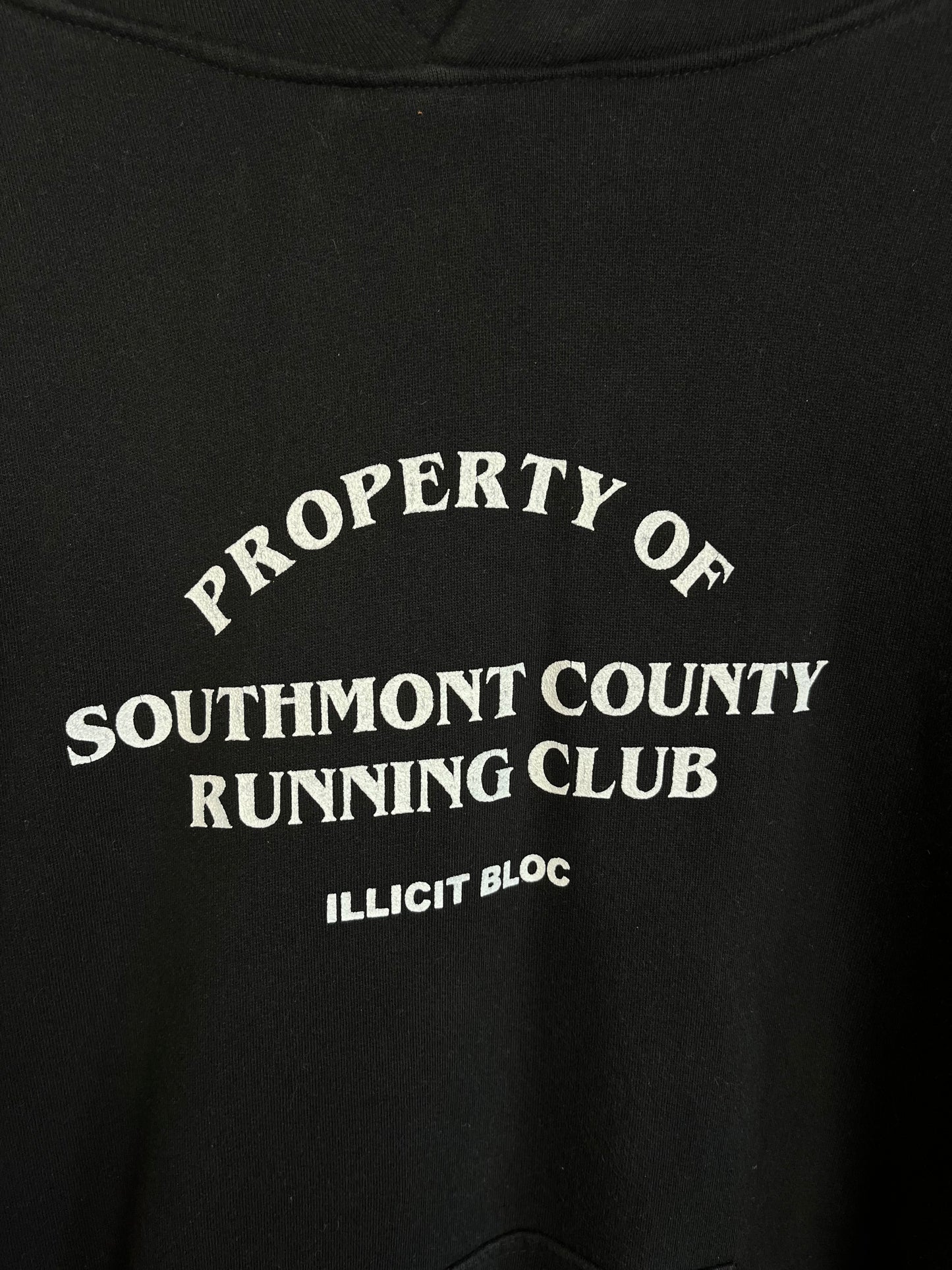 Illicit Bloc Black Hoodie - Medium