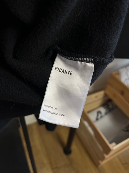 Picante Black Hoodie - XL