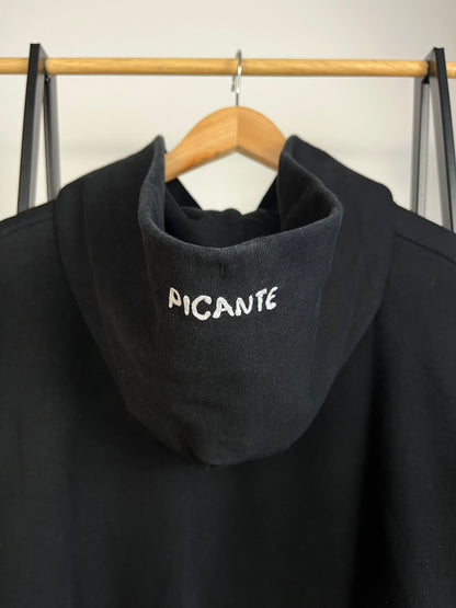 Picante Black Hoodie - XL