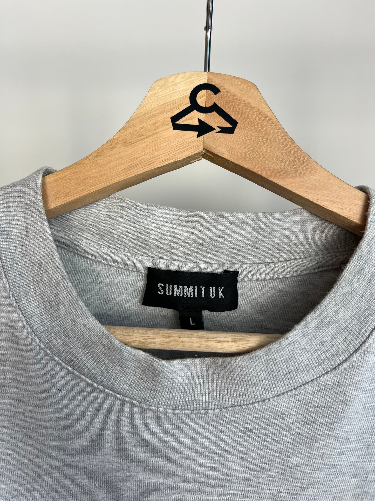 Summit Grey T-shirt - Large