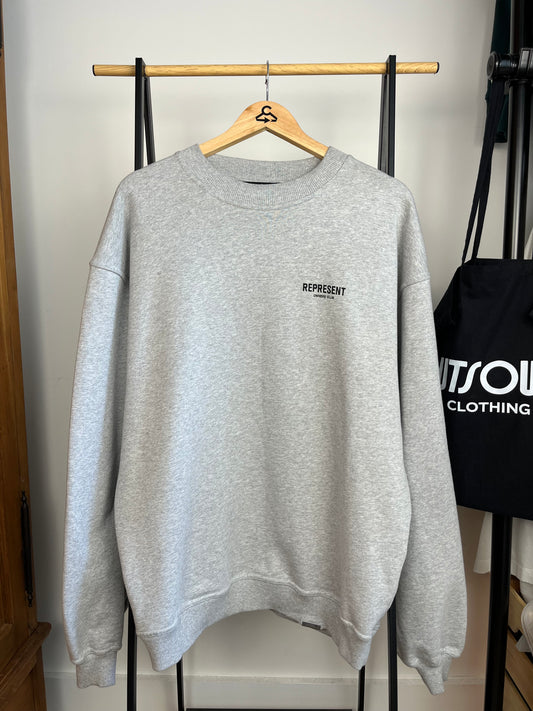 Represent Grey Sweatshirt - Medium