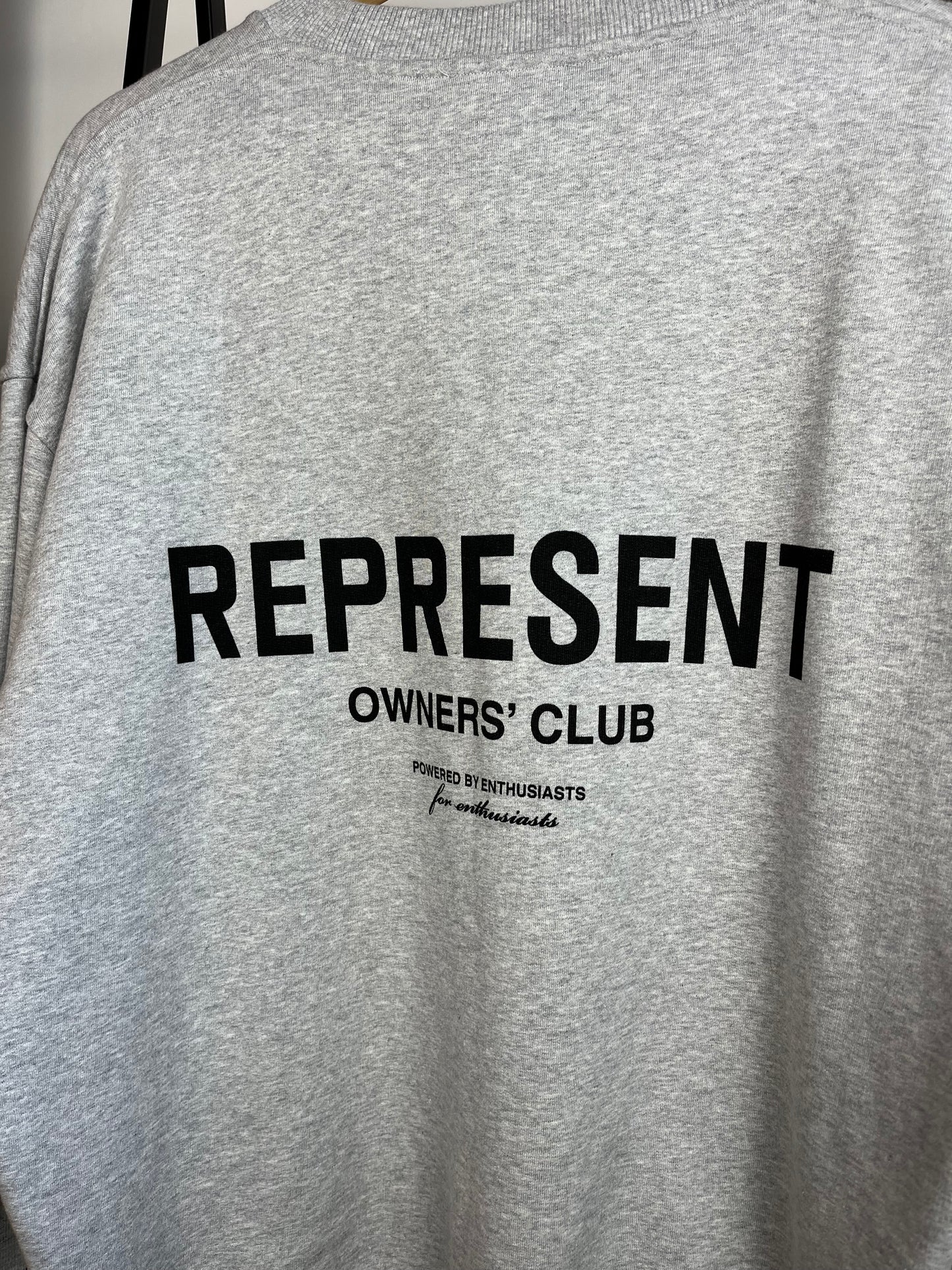 Represent Grey Sweatshirt - Medium