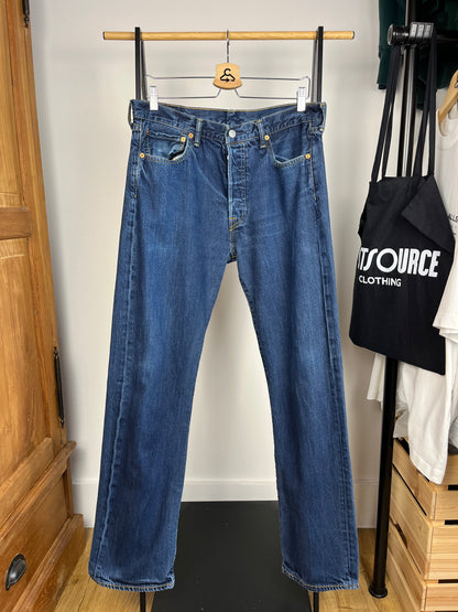 Levis 501 Blue Jeans W34 L32