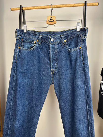 Levis 501 Blue Jeans W34 L32