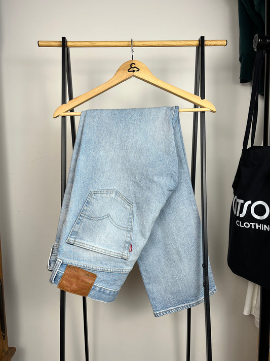 Levi’s 501 Washed Light Blue Jeans W34 L32
